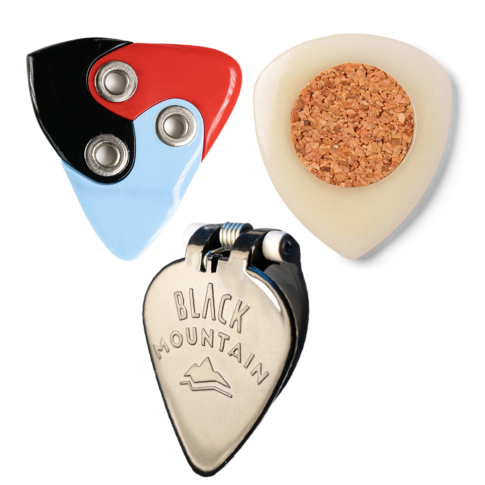 3 Pick Sampler Pack - Black Mountain Picks