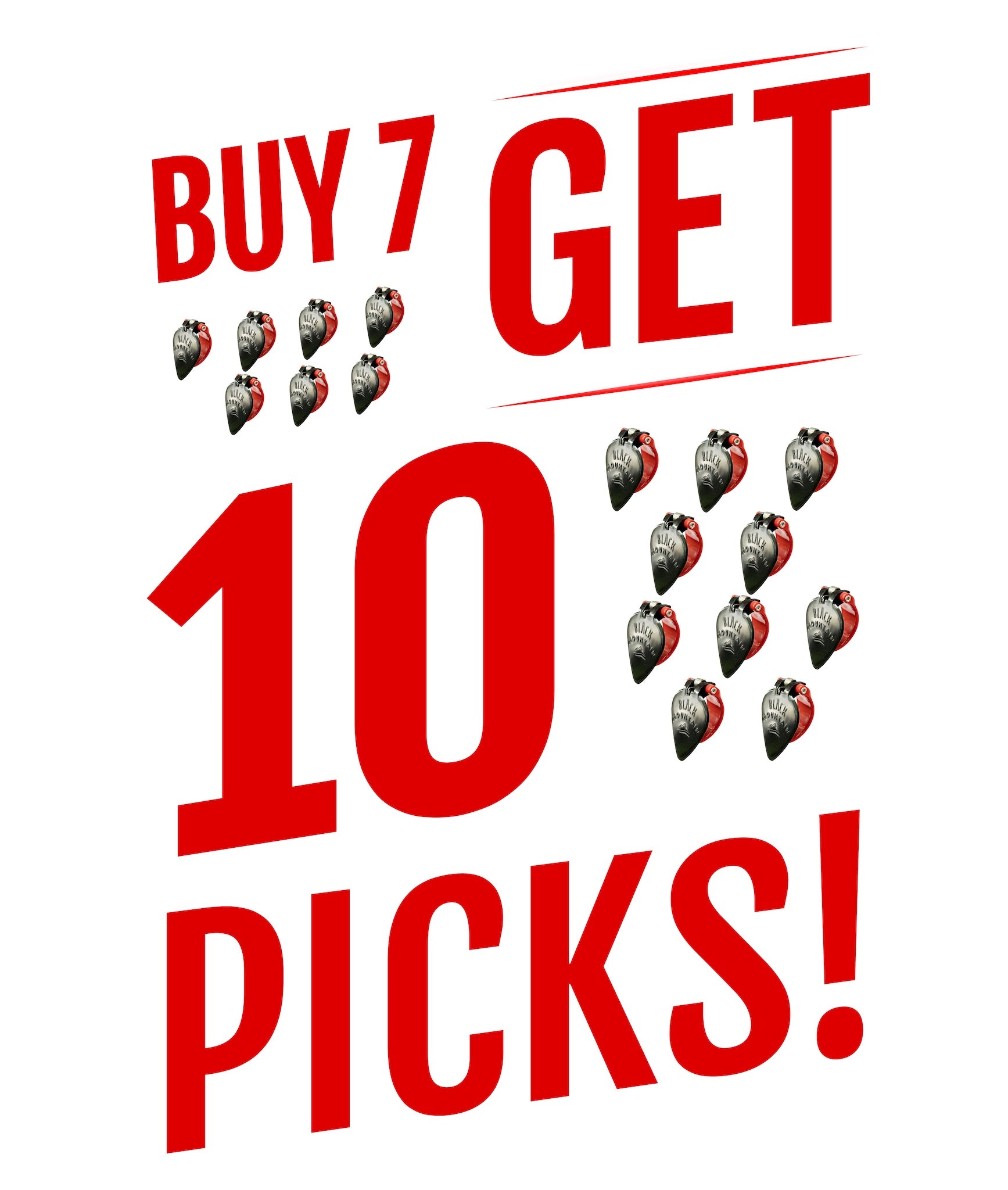 Buy 7 Thumb Picks, Get 10!